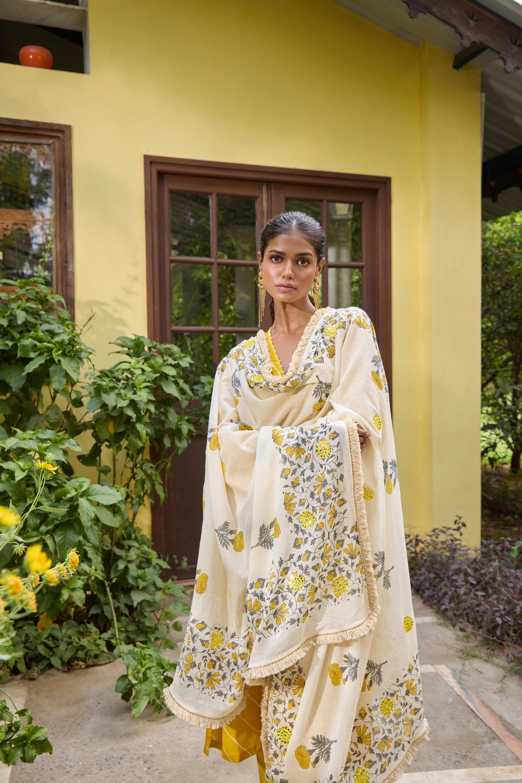 Devika Cotton Leheriya Suit Set