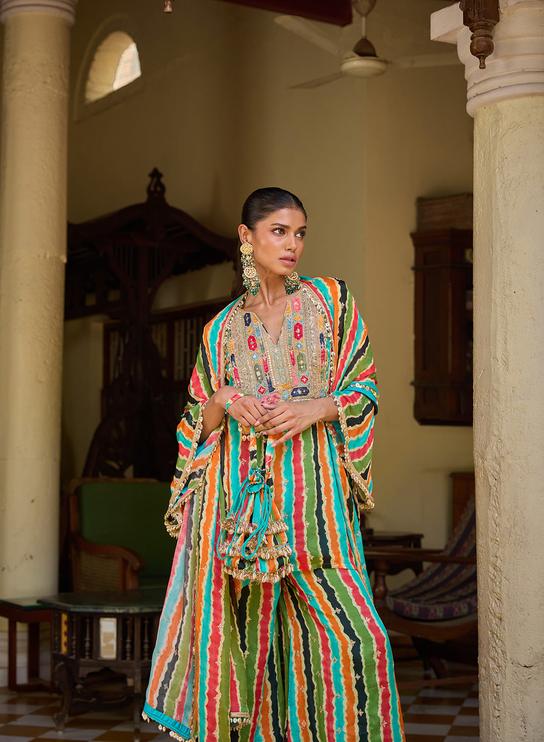 Lakshmi Zari Work Suit Set