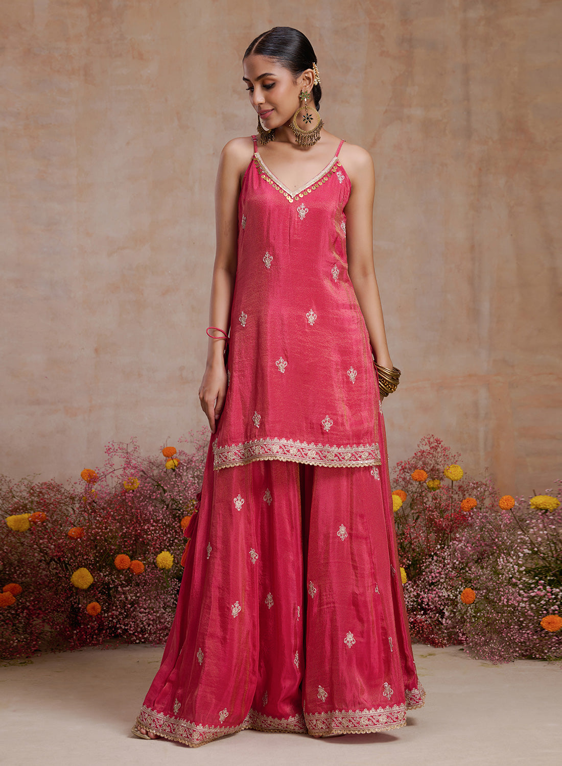 Nisha Sharara Set