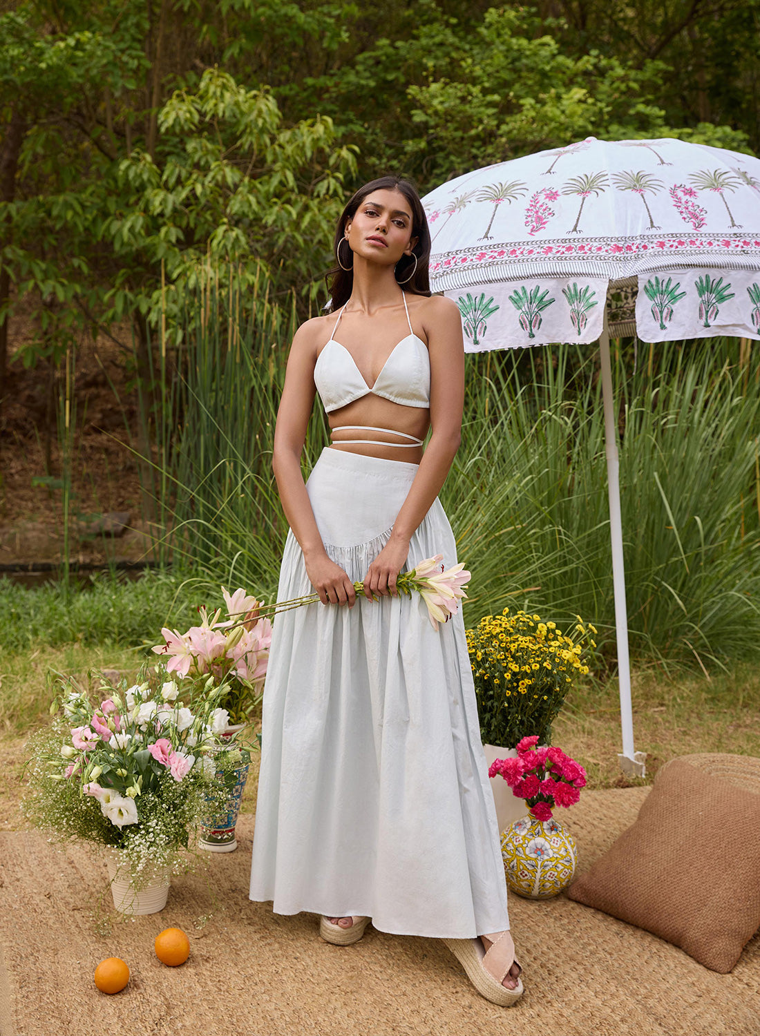 Luna Poplin Bralette