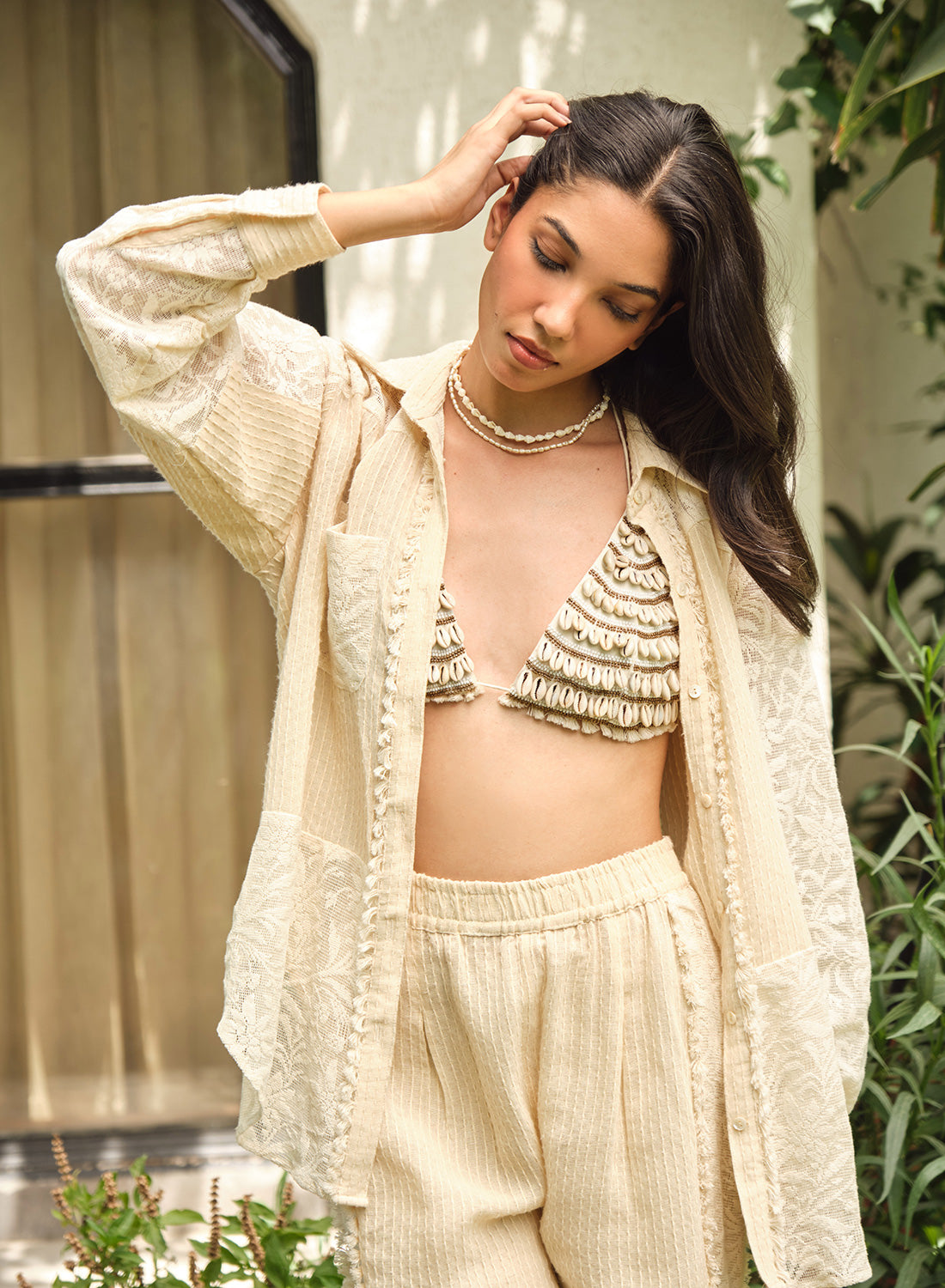 Moonset Shell Bralette