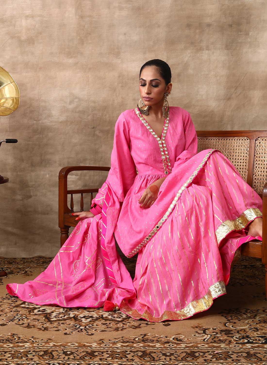 Khushboo-peplum-sharara-set