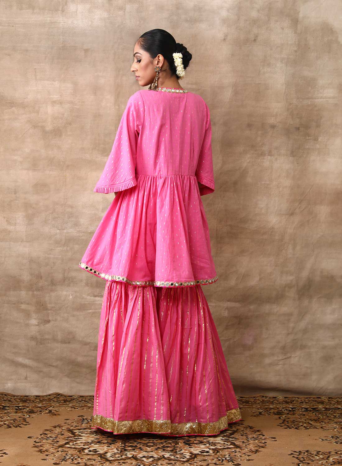 Khushboo-peplum-sharara-set