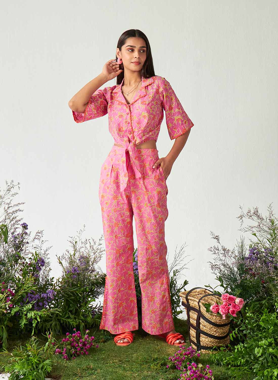 Luna Hand Block Pants
