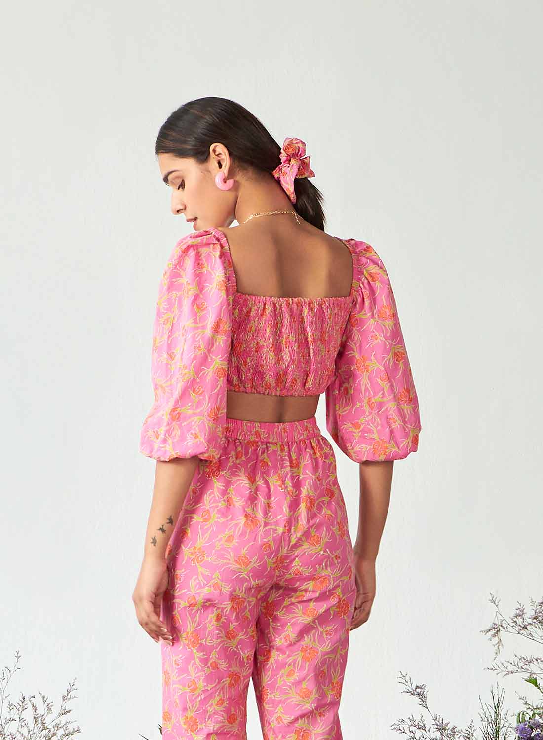 Serena Puff Sleeves Top