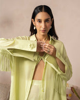 Jade tassel shirt