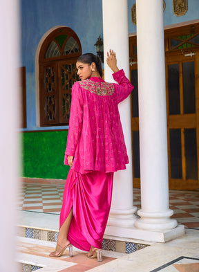 Anya Peplum Set
