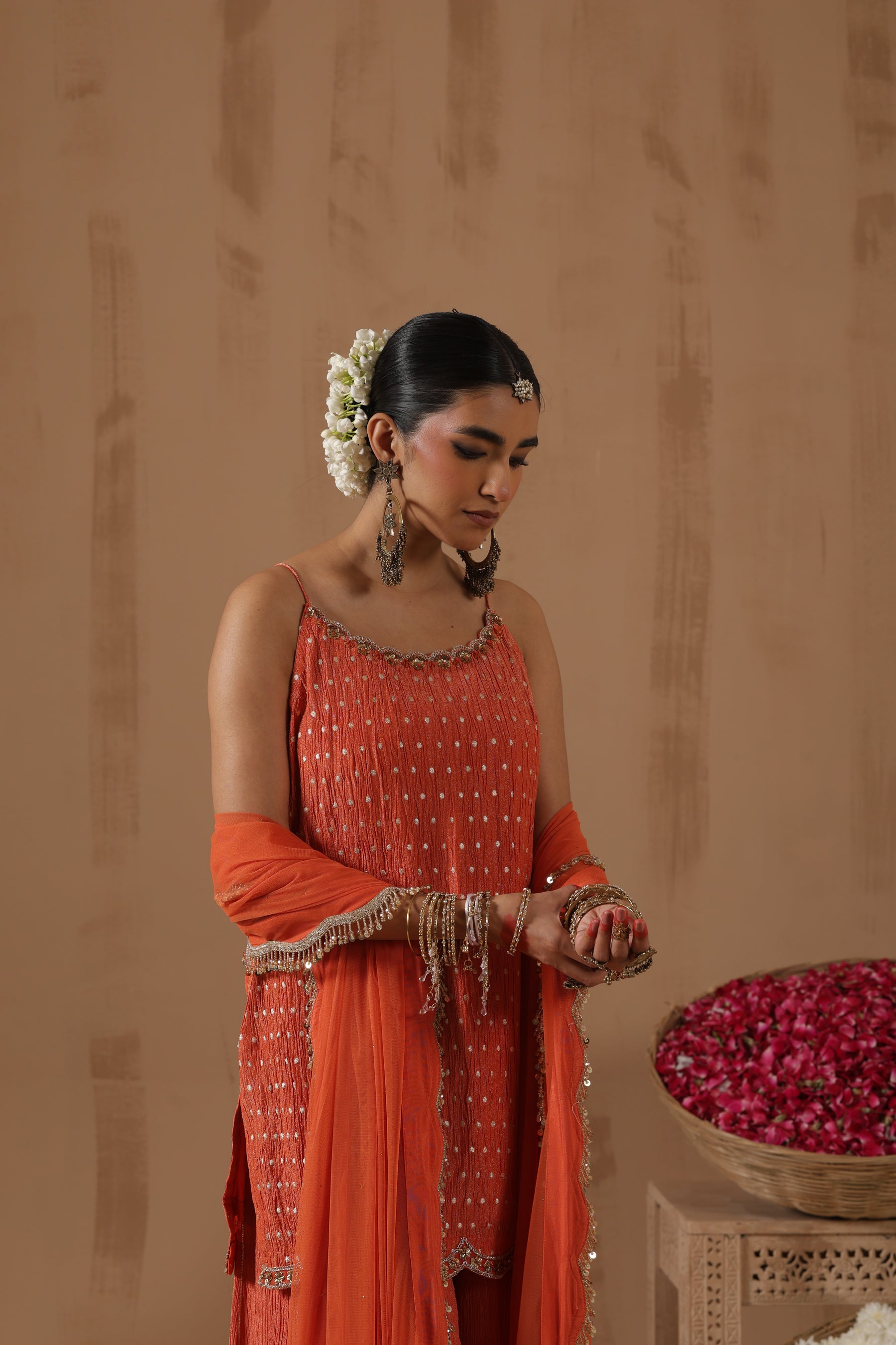 Shanvi Cutwork Sharara Set