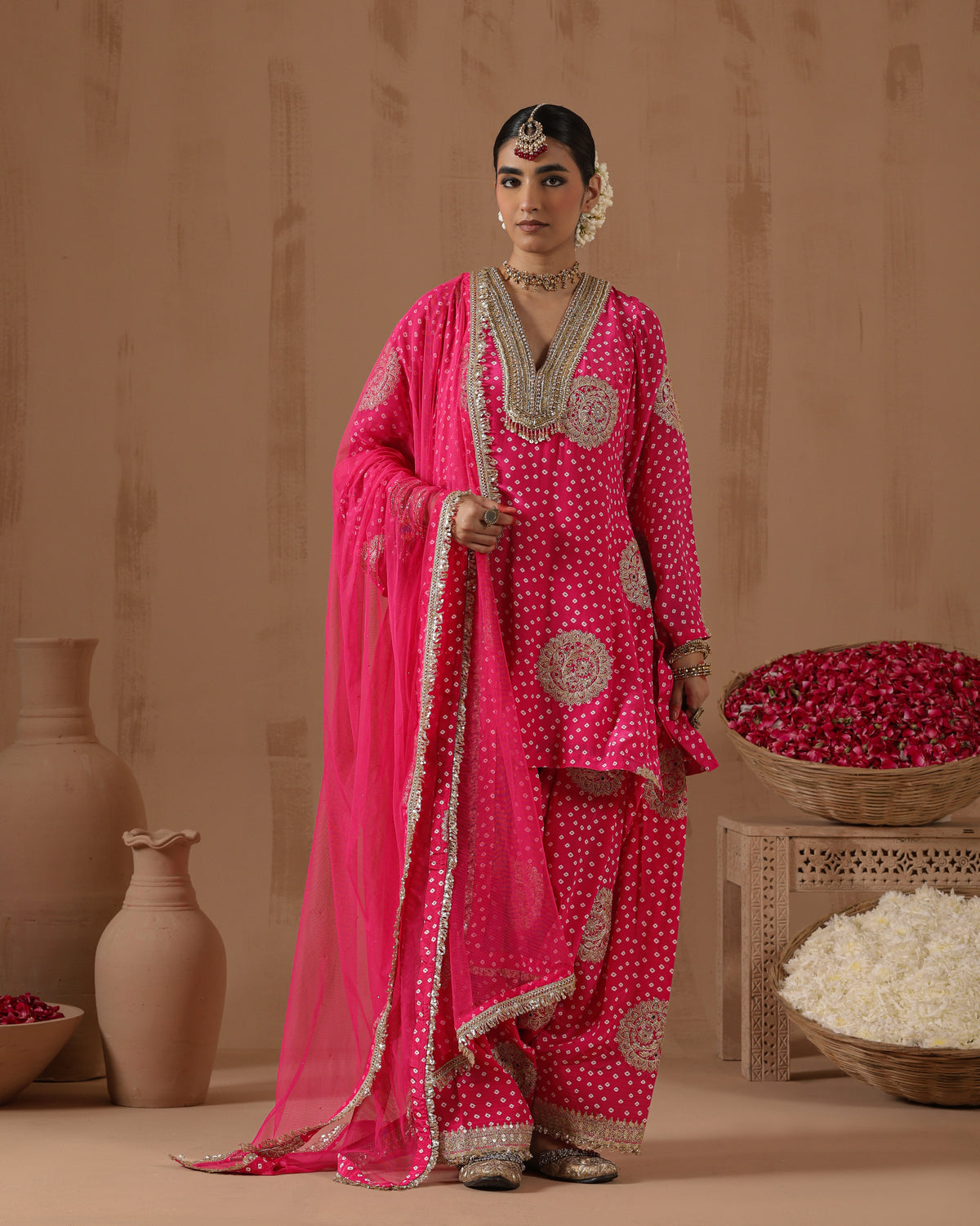 Mishka Bandhini Farshin Salwar Set