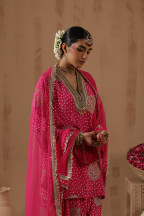 Mishka Bandhini Farshin Salwar Set