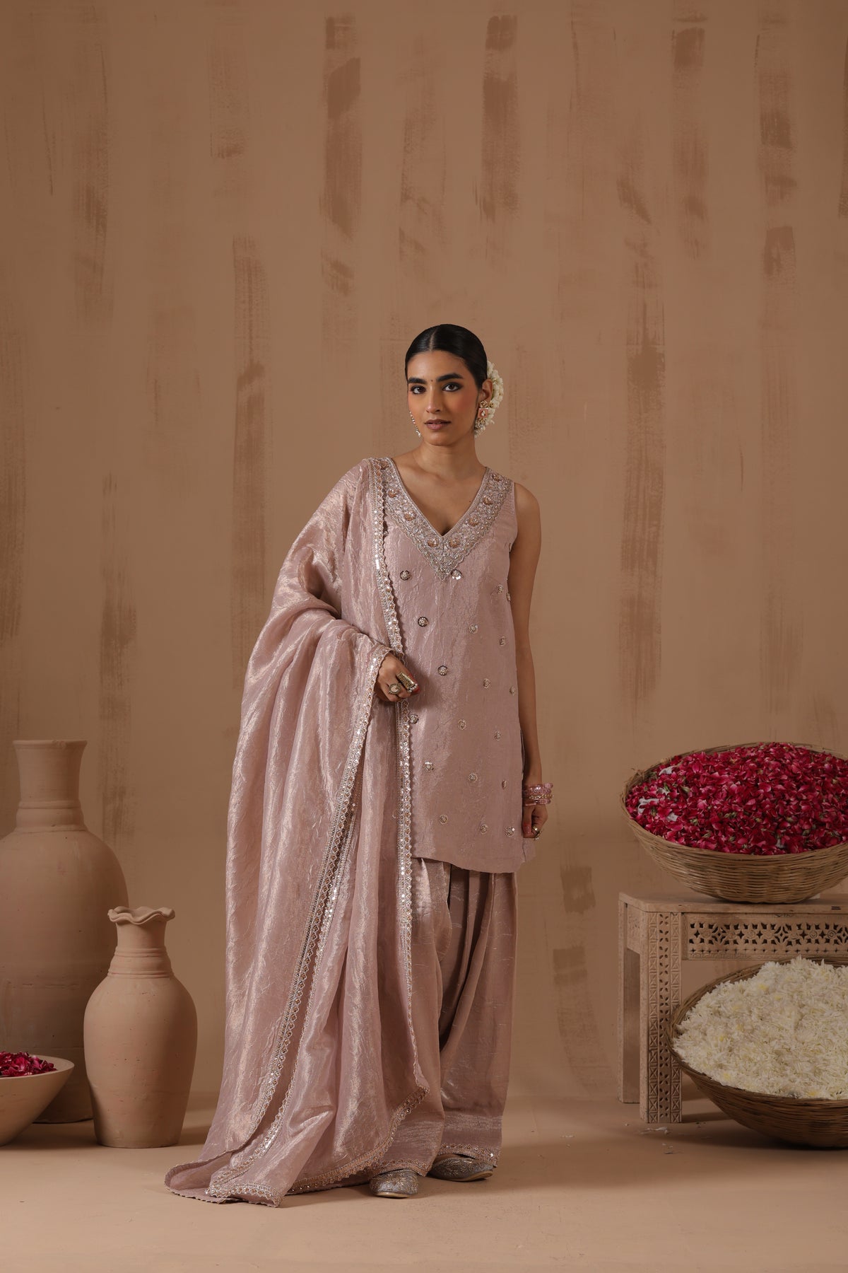 Afsana Zari Farshi Salwar Set