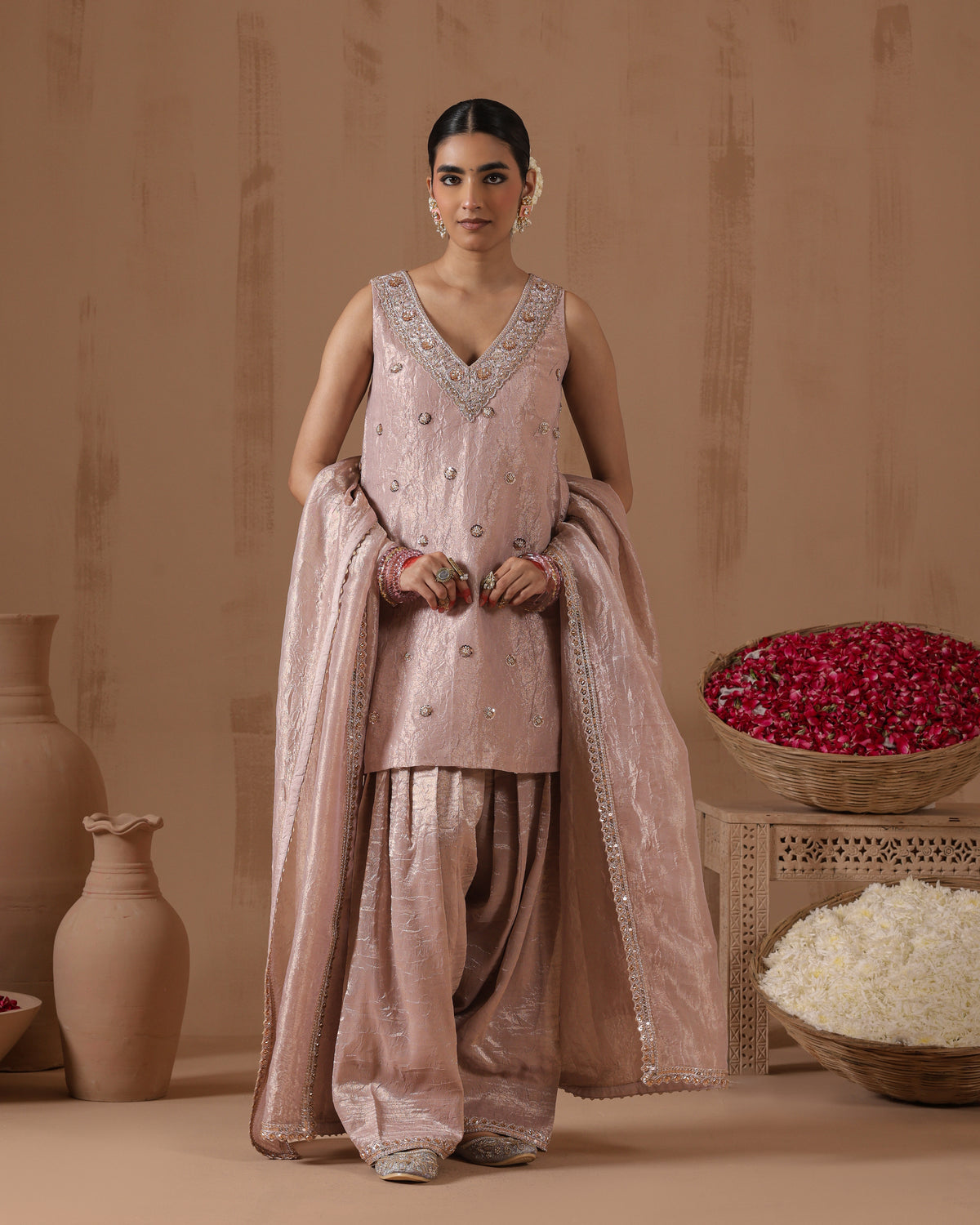 Afsana Zari Farshi Salwar Set