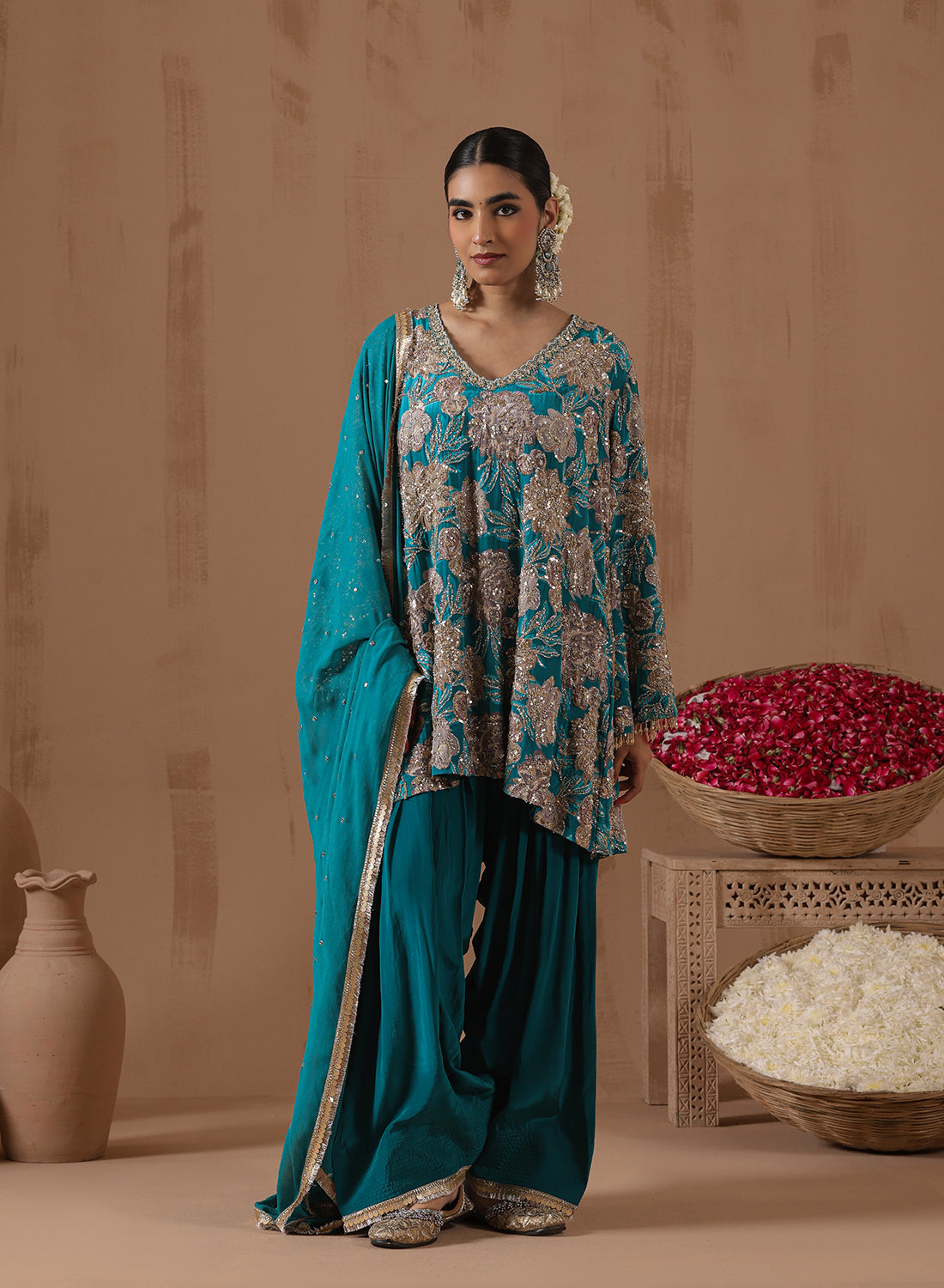 Pari Sequence Farshi Salwar Set