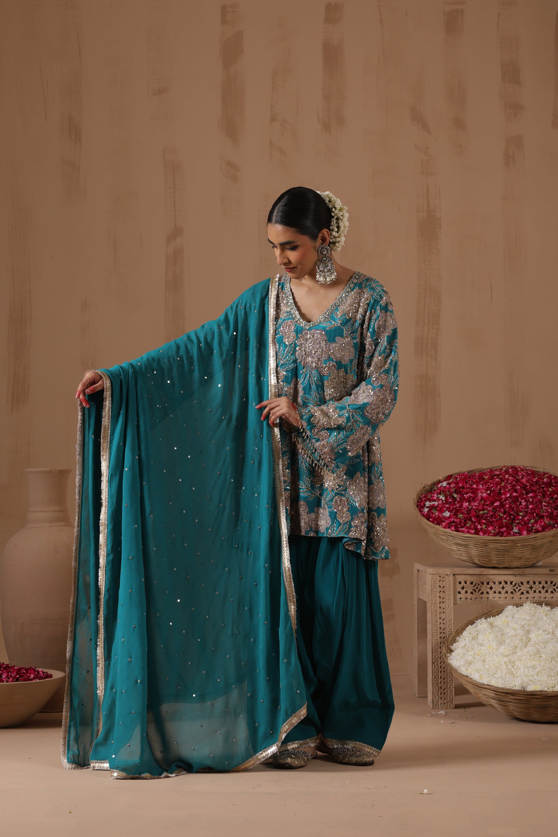 Pari Sequence Farshi Salwar Set