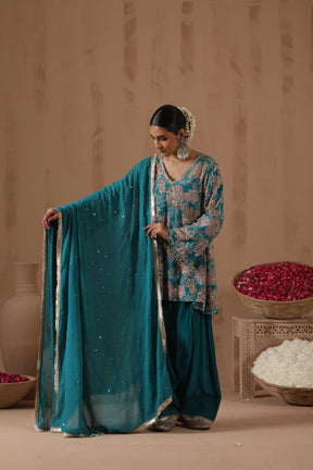 Pari Sequence Farshi Salwar Set