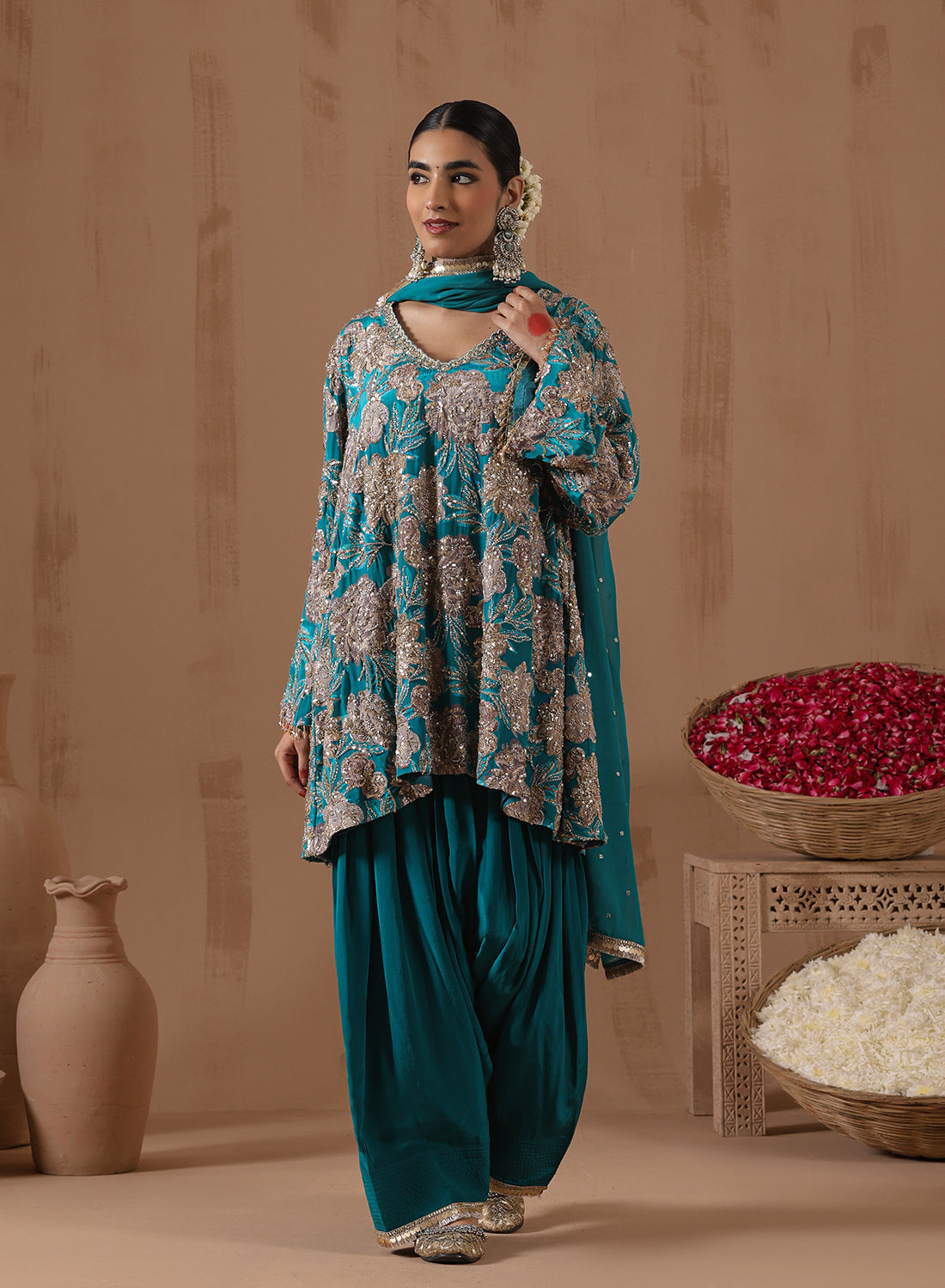 Pari Sequence Farshi Salwar Set