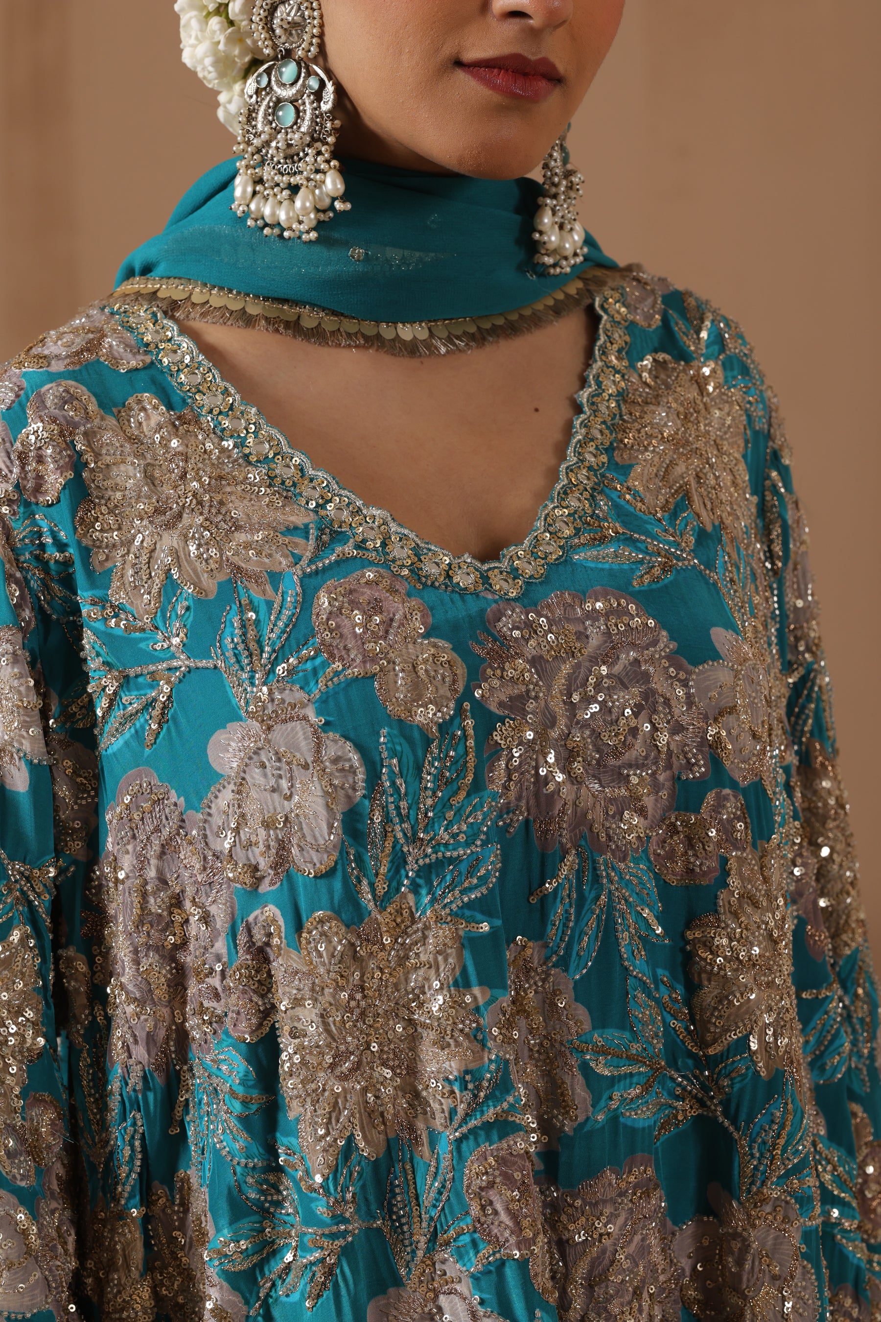 Pari Sequence Farshi Salwar Set