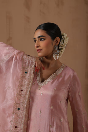 Sunehri Zari Pallazo Set