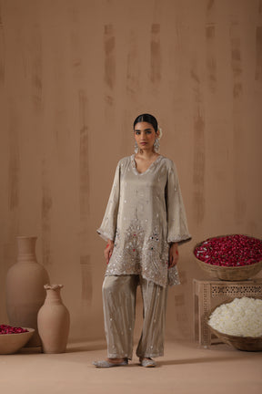 Chandni Gul Zari Pallazo Set