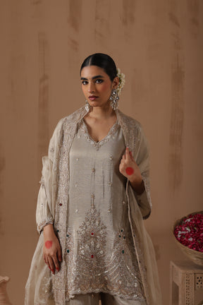 Chandni Gul Zari Pallazo Set