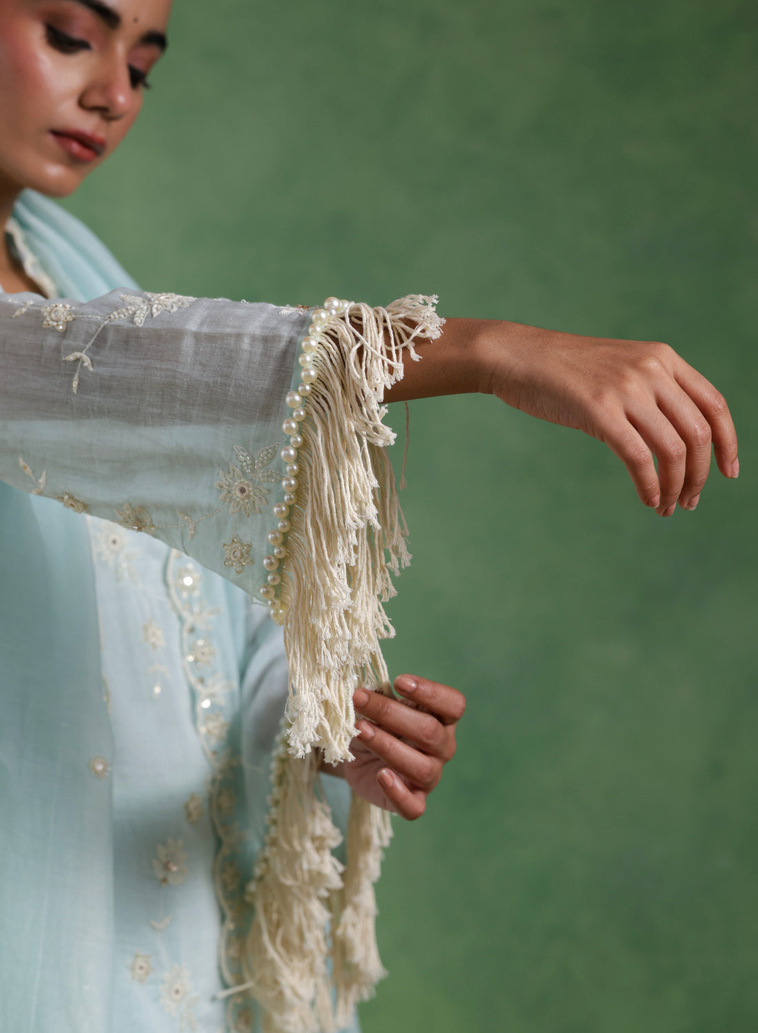 Nehar Tassle Suit Set