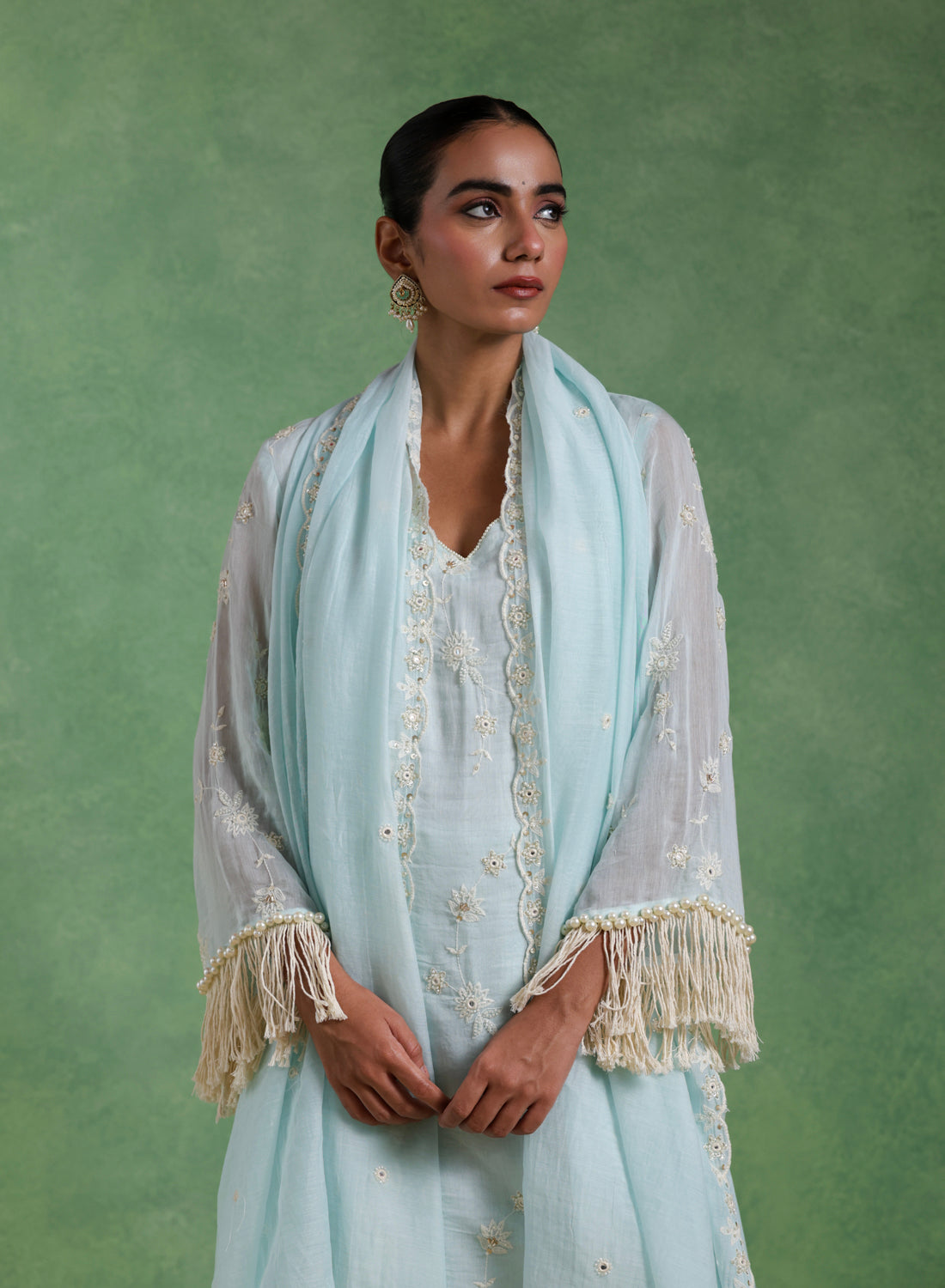 Nehar Tassle Suit Set