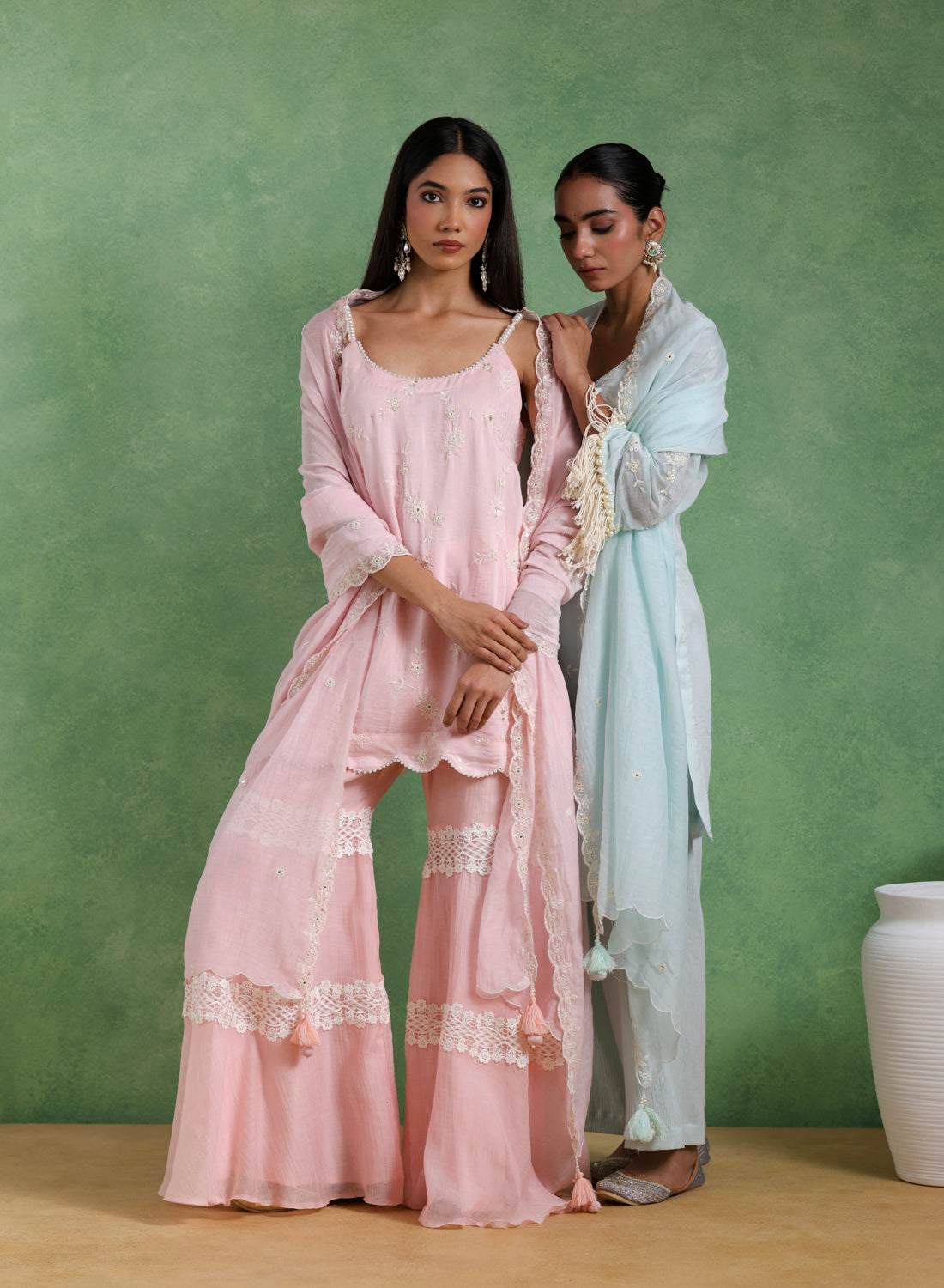 Nehar Tassle Suit Set