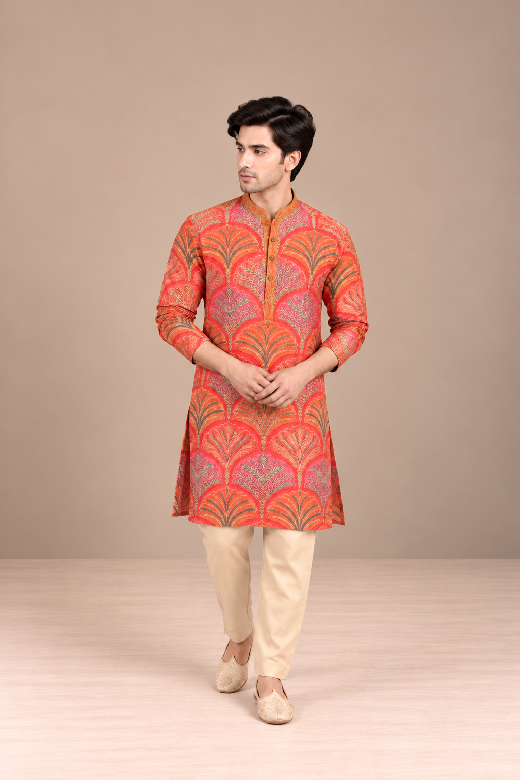 Adhiraj Printed Kurta Set