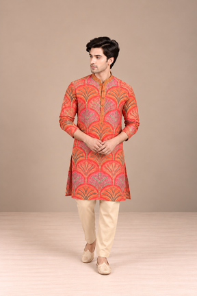 Adhiraj Printed Kurta Set