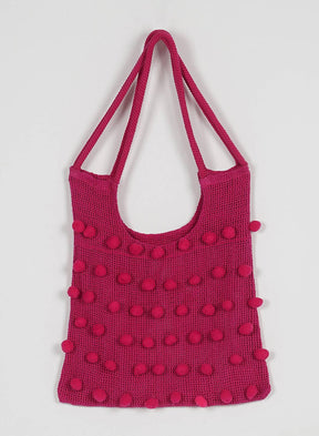 Fiona Pom Pom Tote bag