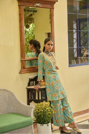 Zaina Cotton Handblock Set