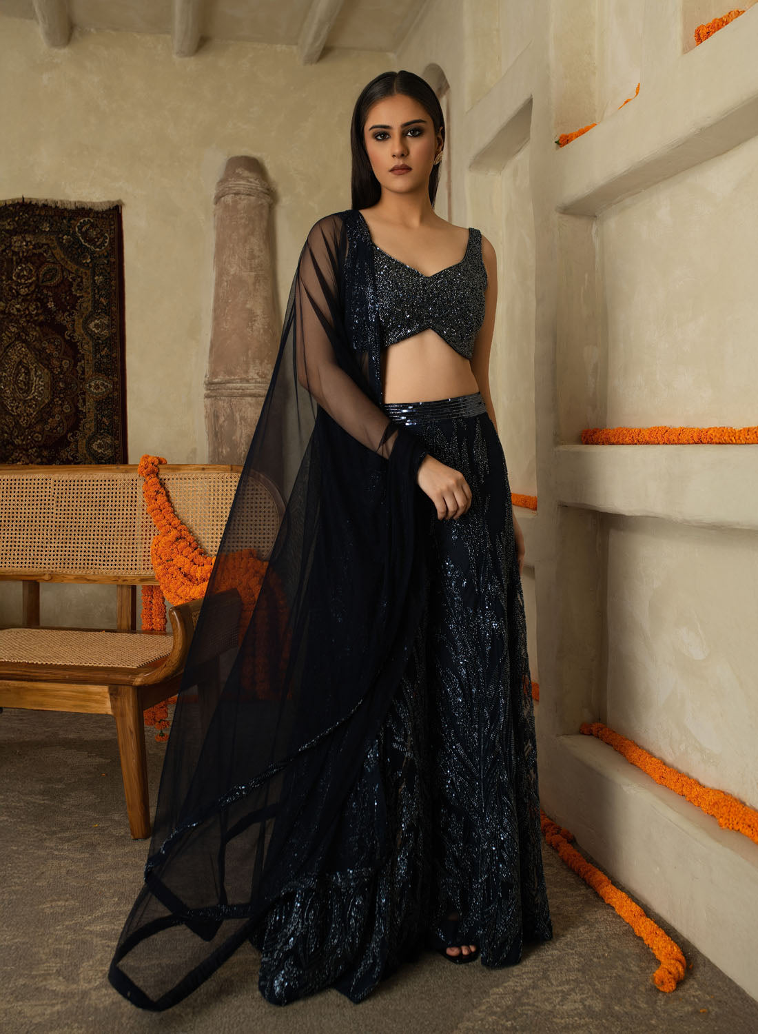 Hemangi Gharara Set