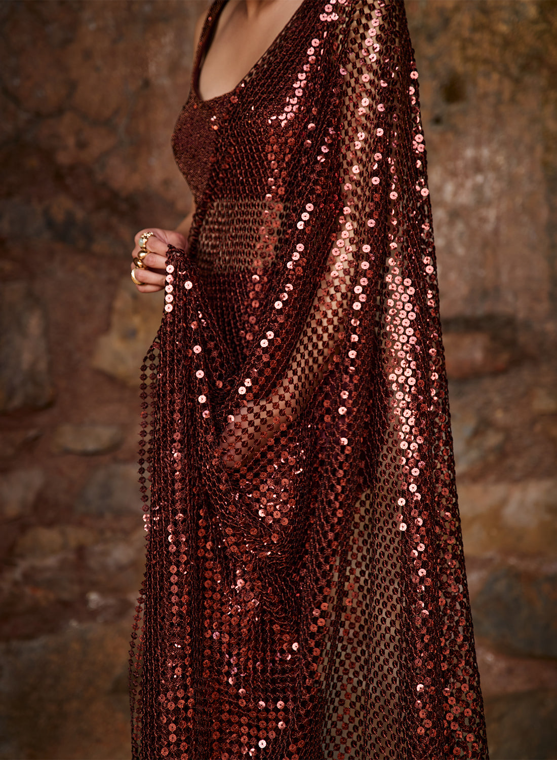 Ina Sequence Saree