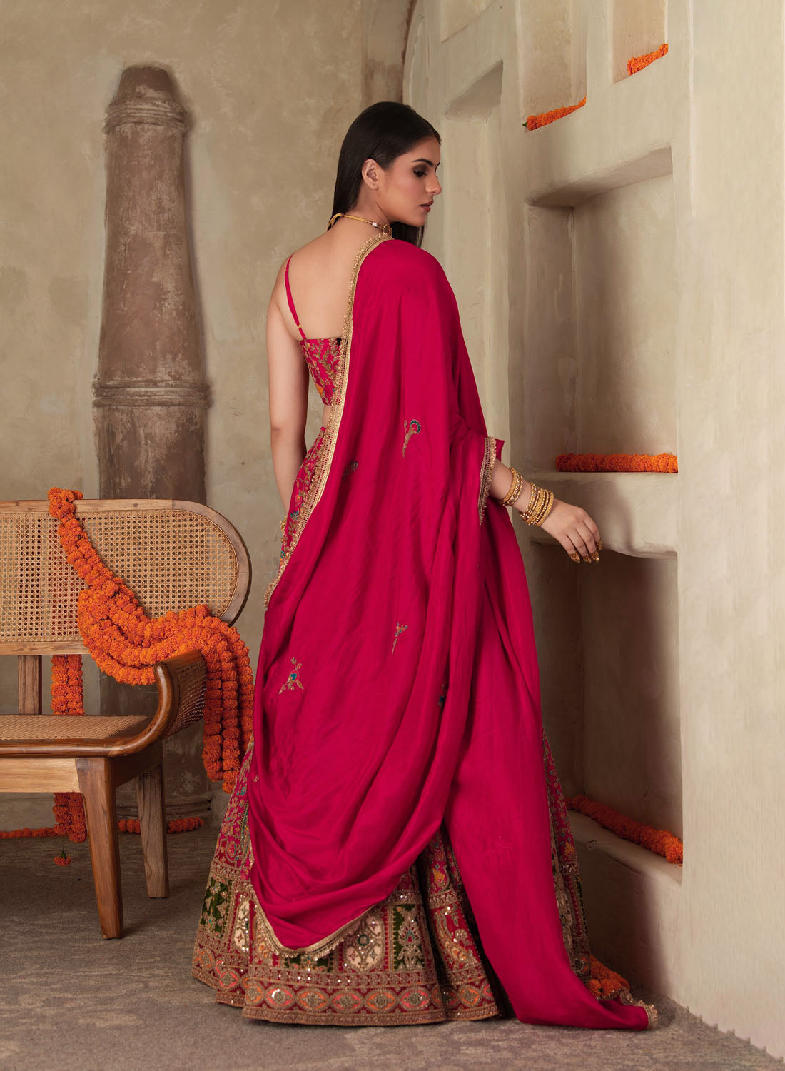 Indira Lehenga Set