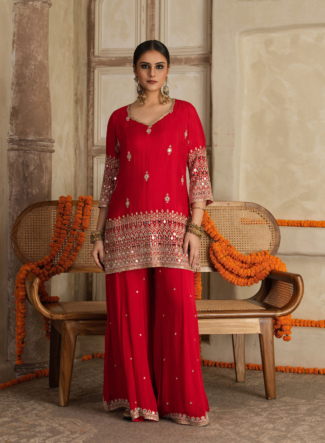 Kamakya Sharara Set