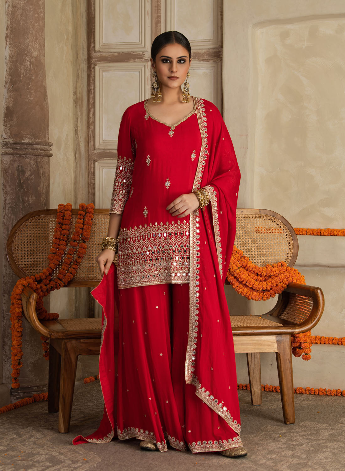 Kamakya Sharara Set