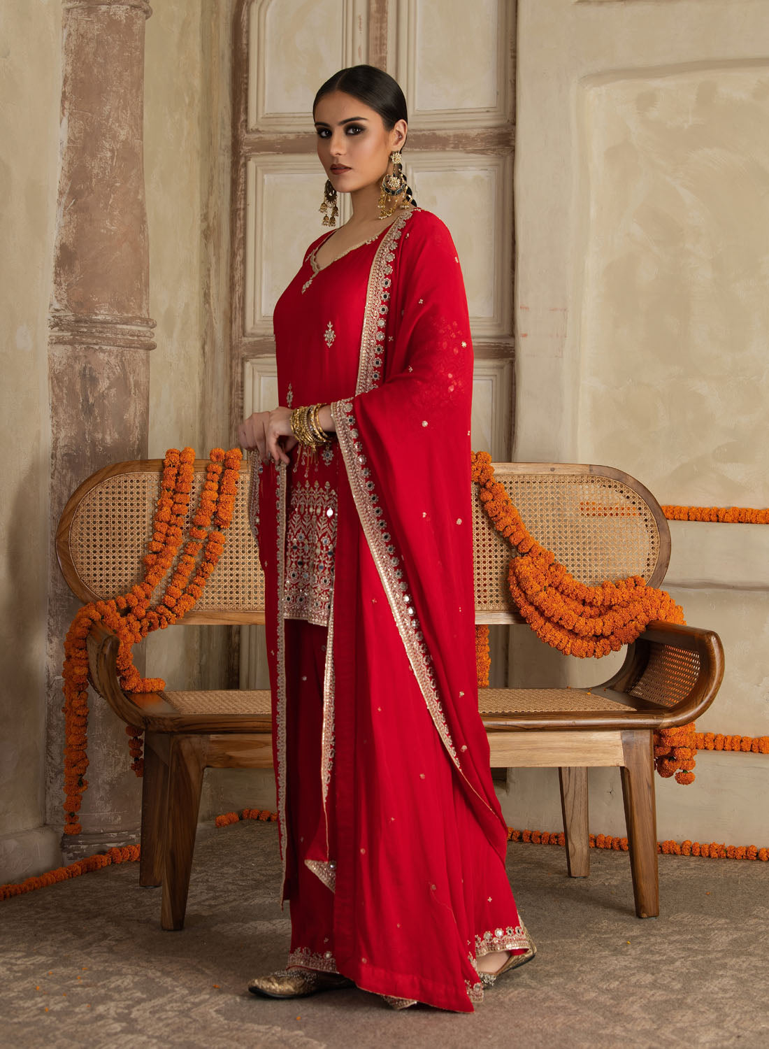 Kamakya Sharara Set