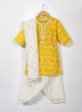Kids Musturd Salwar Set