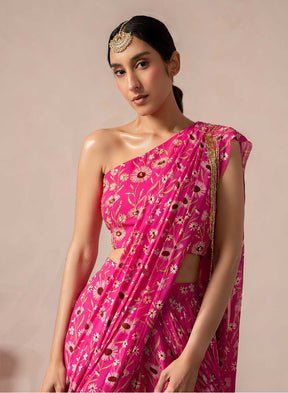 Kimaya Sharara Saree