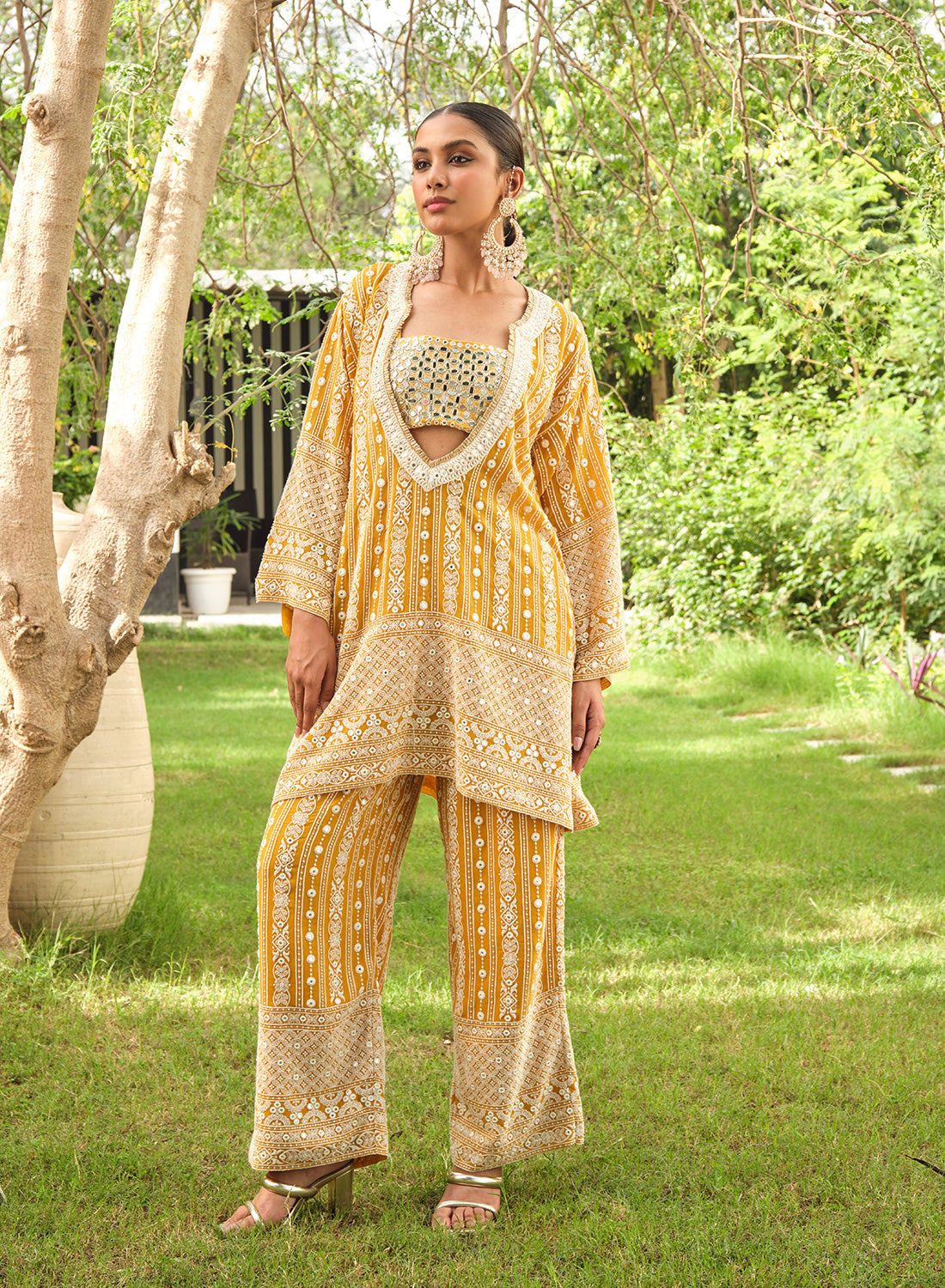 Lira Mirror Work Co-ord