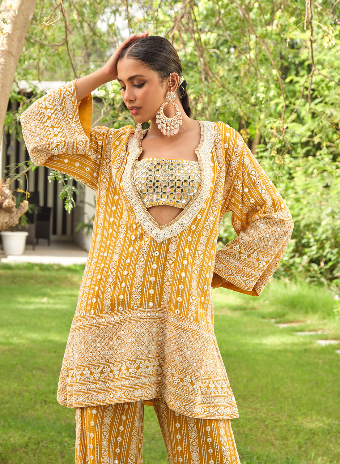 Lira Mirror Work Co-ord