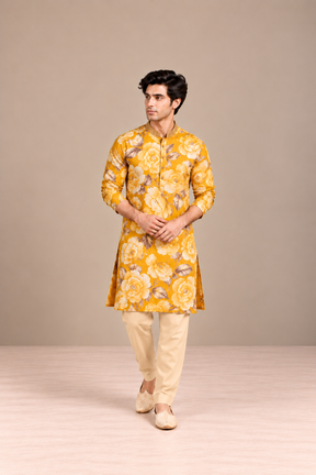Nirvan Floral Printed Kurta Set