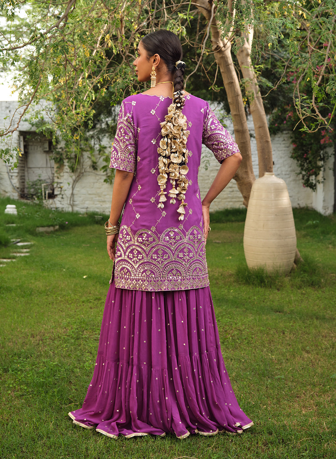Nimaya Sharara Set