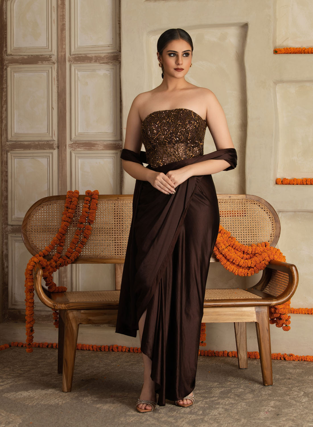 Parijata Pre Draped Saree