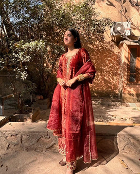 Aalya Velvet Set