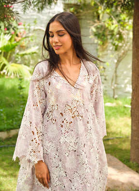 Prisha Cut Work Wequence Co-ord Set