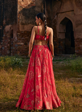 Rasika Printed Lehenga Set