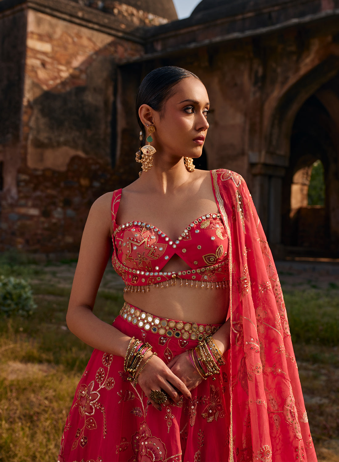 Rasika Printed Lehenga Set