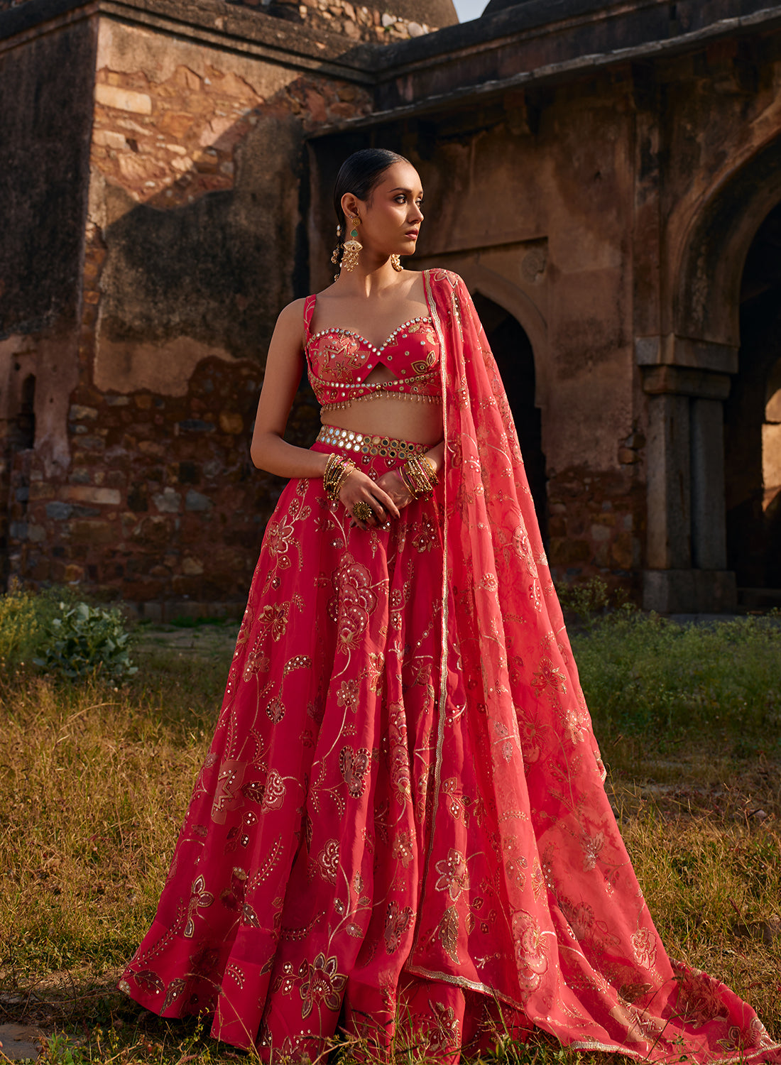 Rasika Printed Lehenga Set