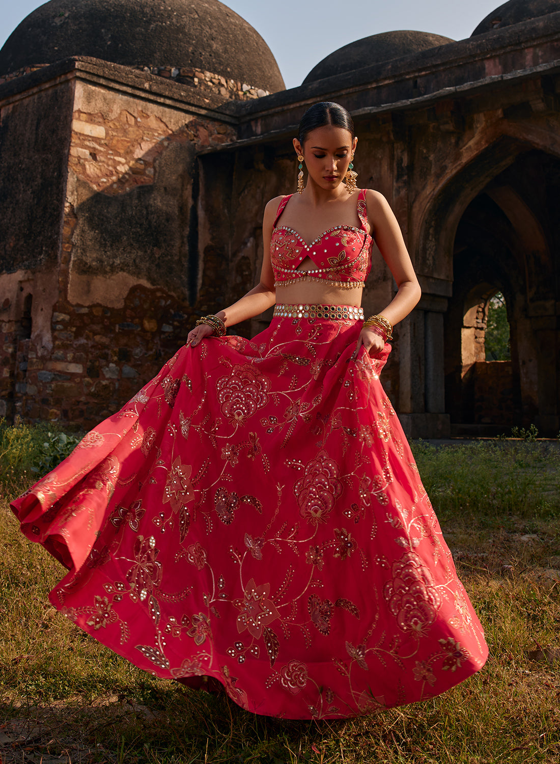 Rasika Printed Lehenga Set